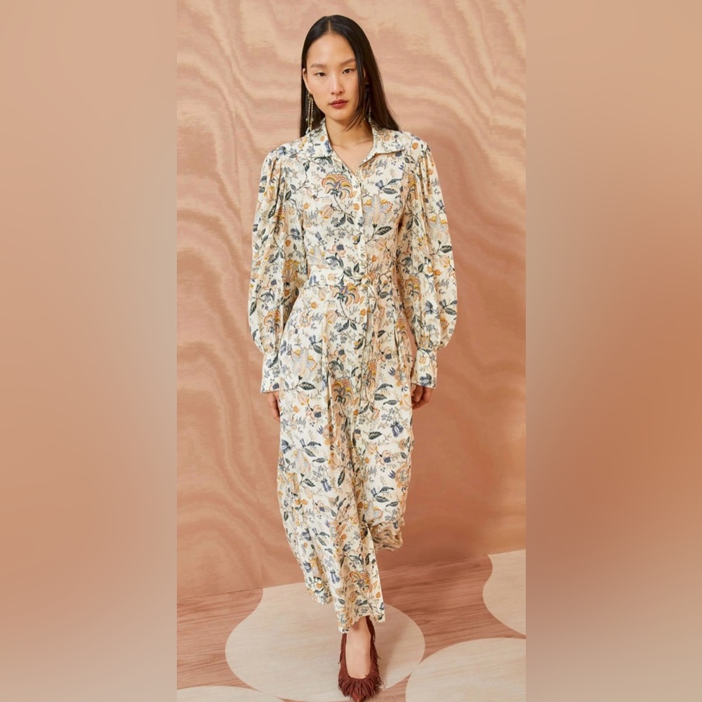 New with Tag- Ulla Johnson Athena Floral Print Dress in size 6